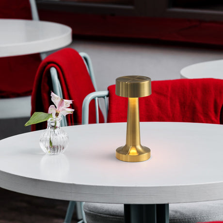 Verona LED Sladdlös Bordslampa Mässing-Lampconcept.se
