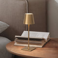 Garda Medium 30 cm Trådløs Bordlampe Messing