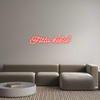 Custom Neon: Fitta kebab