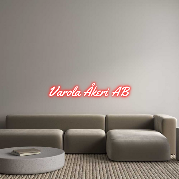 Custom Neon: Varola Åkeri AB