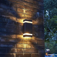 Bruno Aflang Square Udendørs LED Sort