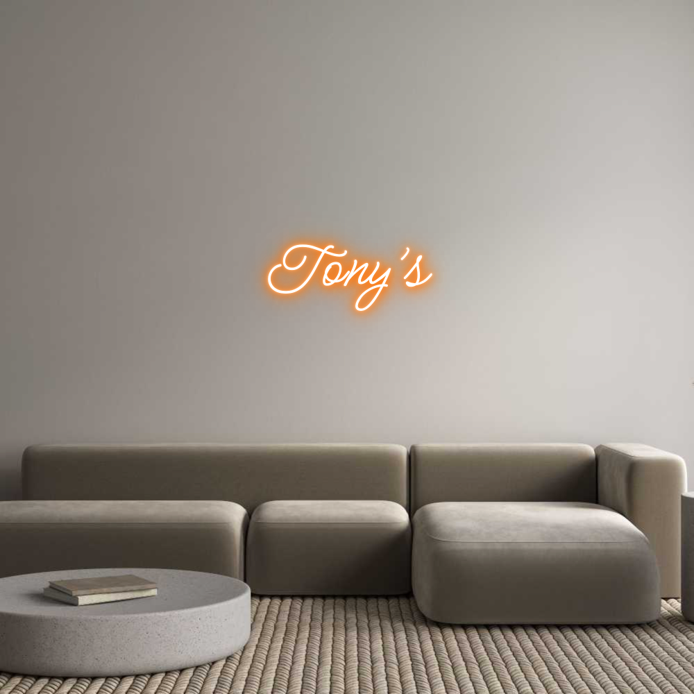 Custom Neon: Tony’s