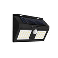 Solcelle Vegglampe m. bevegelsessensor IP65