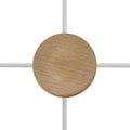 Samlerosett med 4 Sidehull i Tre - Tre