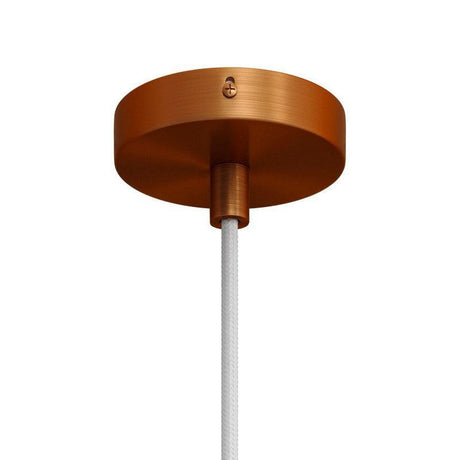 Mini Takkopp För 1 Lampa Ø8.3 Borstad koppar-Lampconcept.se