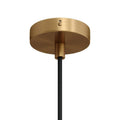Mini Takkopp Til 1 Lampe Ø8.3 Børstet Messing