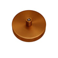 Mini Takkopp for 1 Lampe Ø8.3 - Børstet Kopper