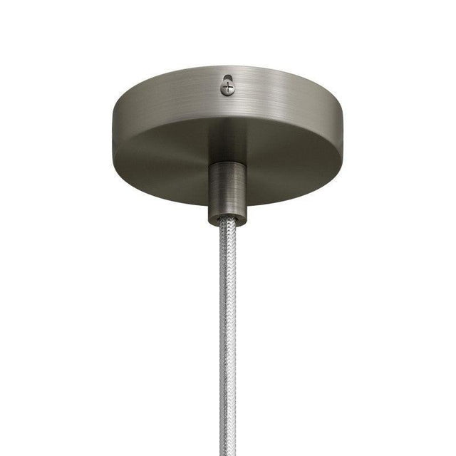 Mini Takkopp För 1 Lampa Ø8.3 Borstat Krom-Lampconcept.se