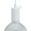 Cylinder Lamphållare Matt Vit-Lampconcept.se
