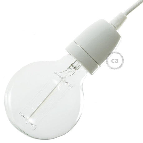 Porselen E27 Sokkelsett-Creative Cables-Lampconcept.no