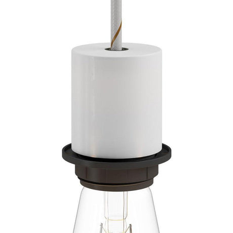 E27 Lampeholder med Ring-Creative Cables-Lampconcept.no