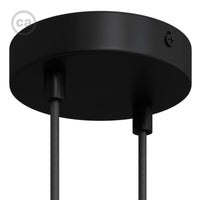Takkopp För 2 Lampor Ø12 Svart-Lampconcept.se
