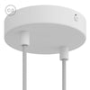 Takkopp För 2 Lampor Ø12 Matt Vit-Lampconcept.se