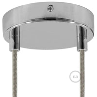 Takkopp for 2 Lamper Ø12