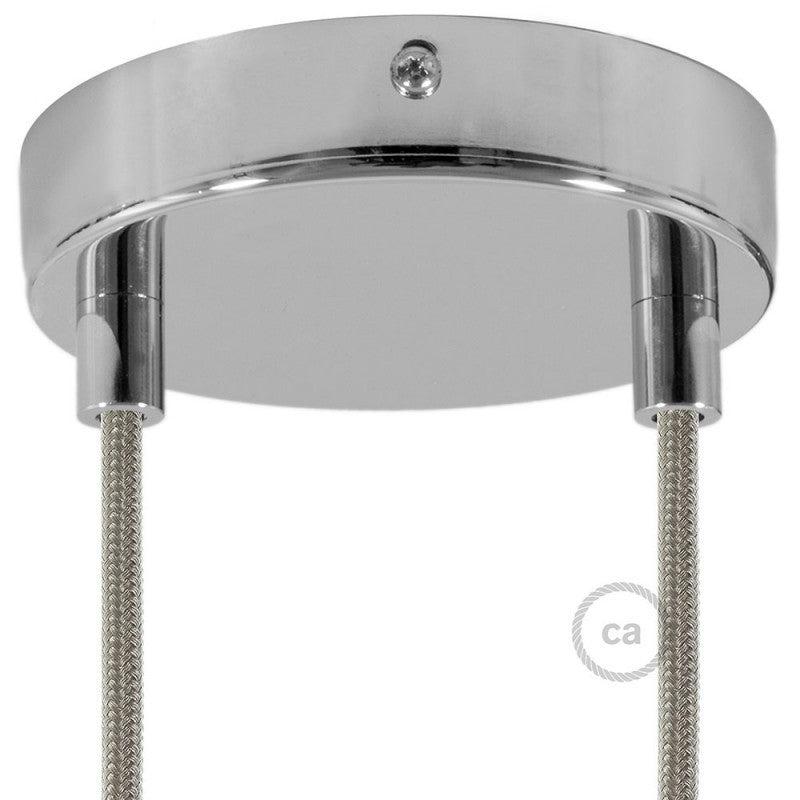 Takkopp for 2 Lamper Ø12