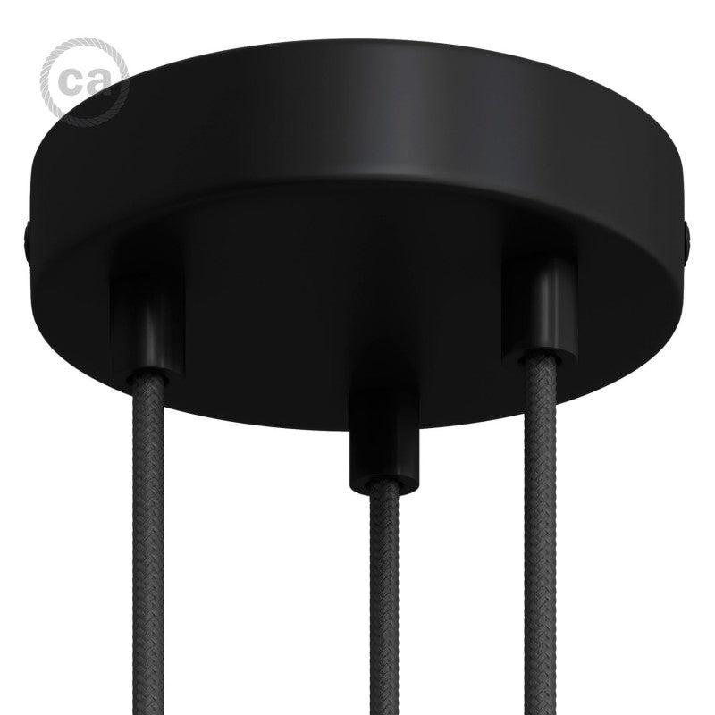 Takkopp Til 3 Ø12 Matt Svart-Lampconcept.se