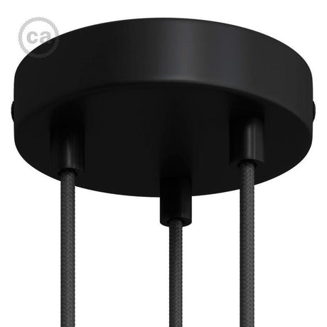 Takkopp Til 3 Ø12 Matt Svart-Lampconcept.se