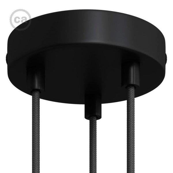 Takkopp Til 3 Ø12 Matt Svart-Lampconcept.se