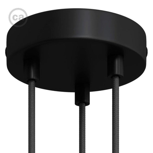 Takkopp Til 3 Ø12 Matt Svart-Lampconcept.se