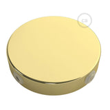 Samlerosett med 4 Sidehull Klar Messing