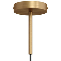 Takkopp for 1 Lampe med 15cm Skaft