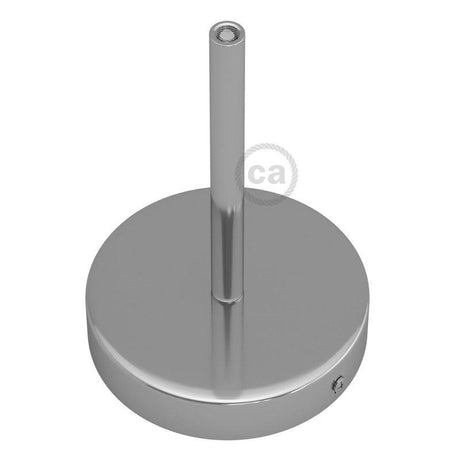 Takkopp För 1 Lampa Med 15cm Skaft Krom-Lampconcept.se