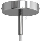 Takkopp För 1 Lampa Med 7cm Skaft Krom-Lampconcept.se