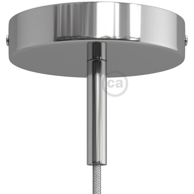 Takkopp För 1 Lampa Med 7cm Skaft Krom-Lampconcept.se