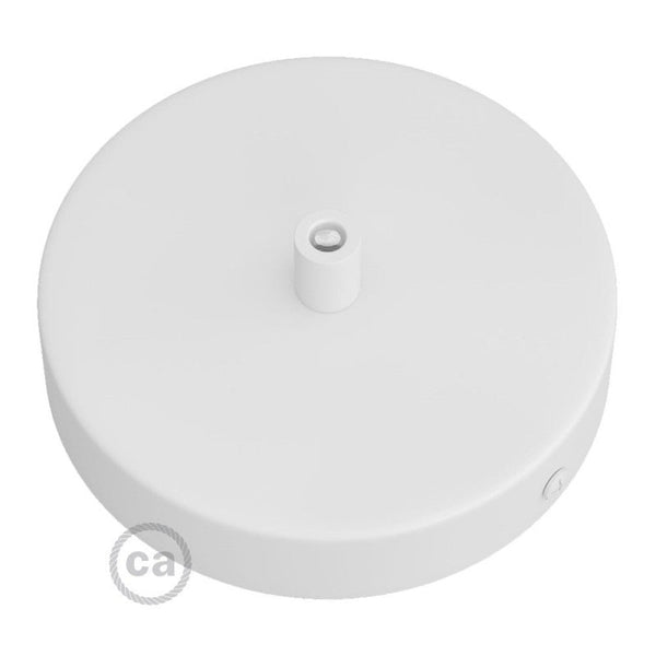 Takkopp För 1 Lampa Ø12 Matt Vit-Lampconcept.se