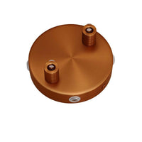 Takkopp for 2 Lamper Ø8.3