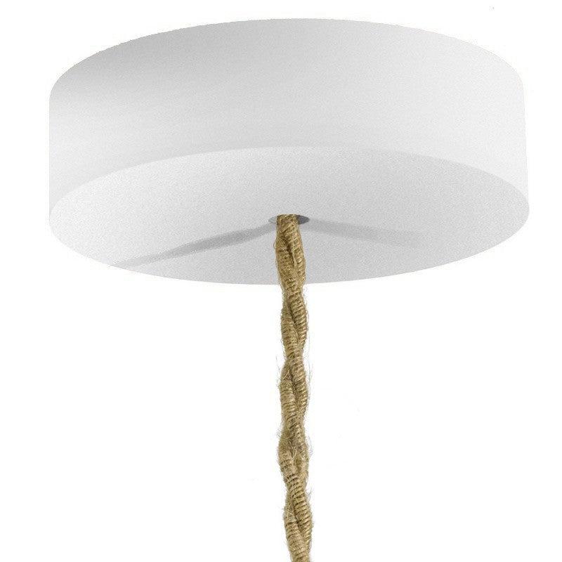 Rosett For 1 Lampe Ø12 i Tre