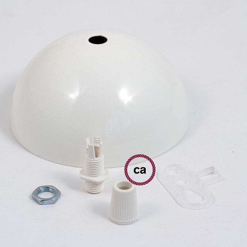 Halvmåne Takkopp Vit-Lampconcept.se