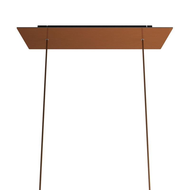 Takkop XL För 2 Lampor Koppar-Lampconcept.se