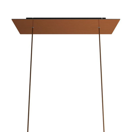 Takkop XL För 2 Lampor Koppar-Lampconcept.se