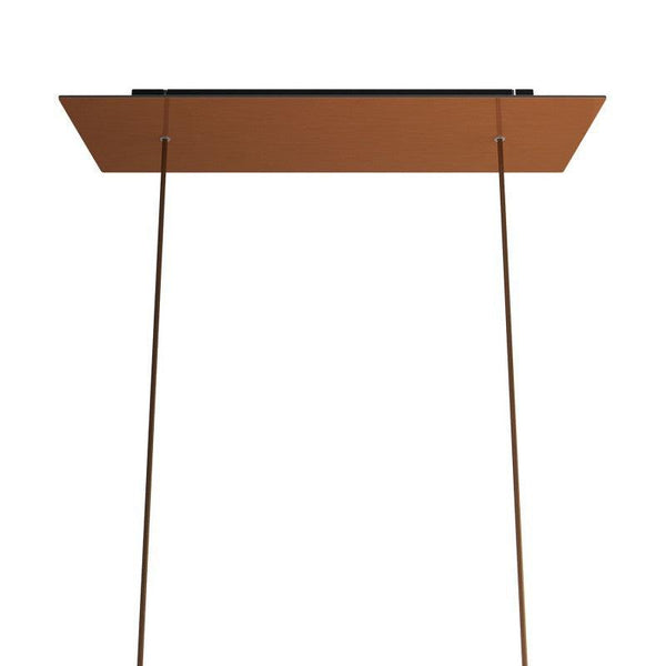 Takkop XL För 2 Lampor Koppar-Lampconcept.se