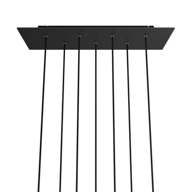 Takkop XL För 7 Lampor Svart-Lampconcept.se