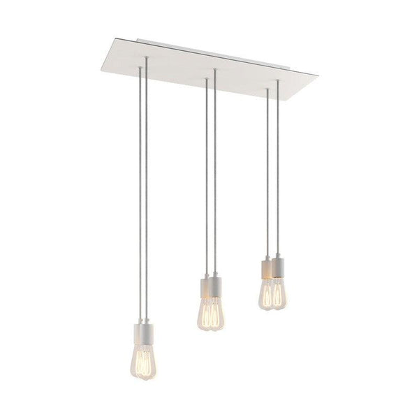 Cylinder 6-ljus Cluster Lampa Vit-Lampconcept.se
