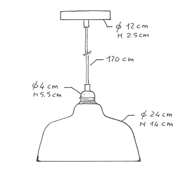 Ceramic Taklampa Vit-Lampconcept.se