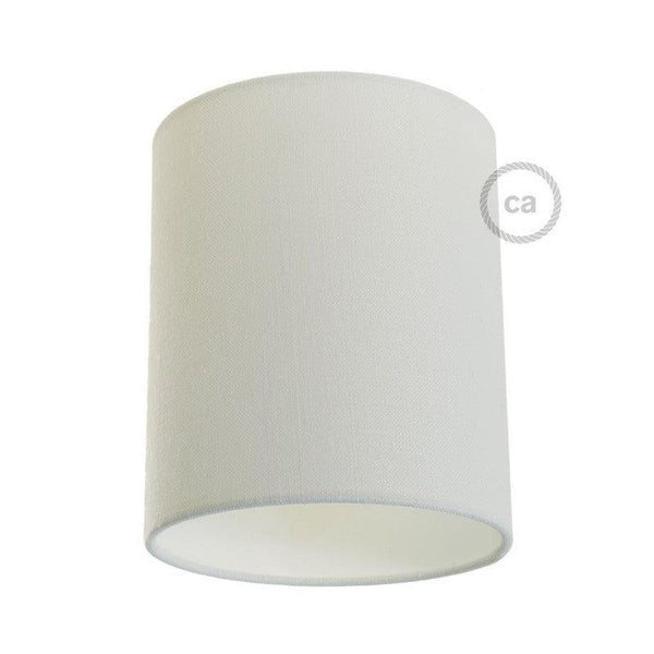 Cylinder Lampskärm Vit-Lampconcept.se