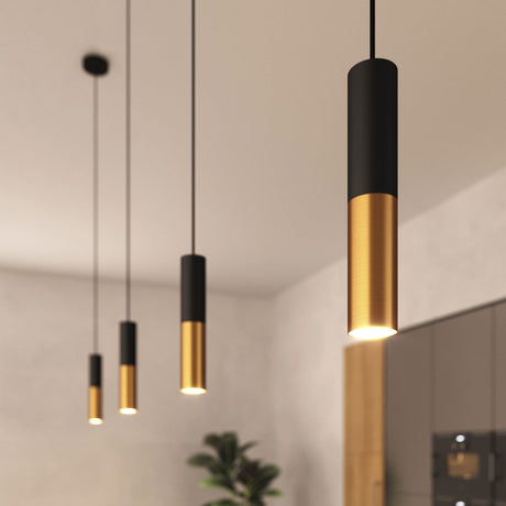 Creative Cables Tube Mässing/Svart-Lampconcept.se