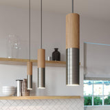 Creative Cables Tube Krom/Trä-Lampconcept.se