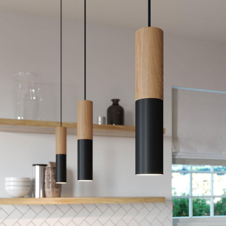 Creative Cables Tube Svart/Trä-Lampconcept.se
