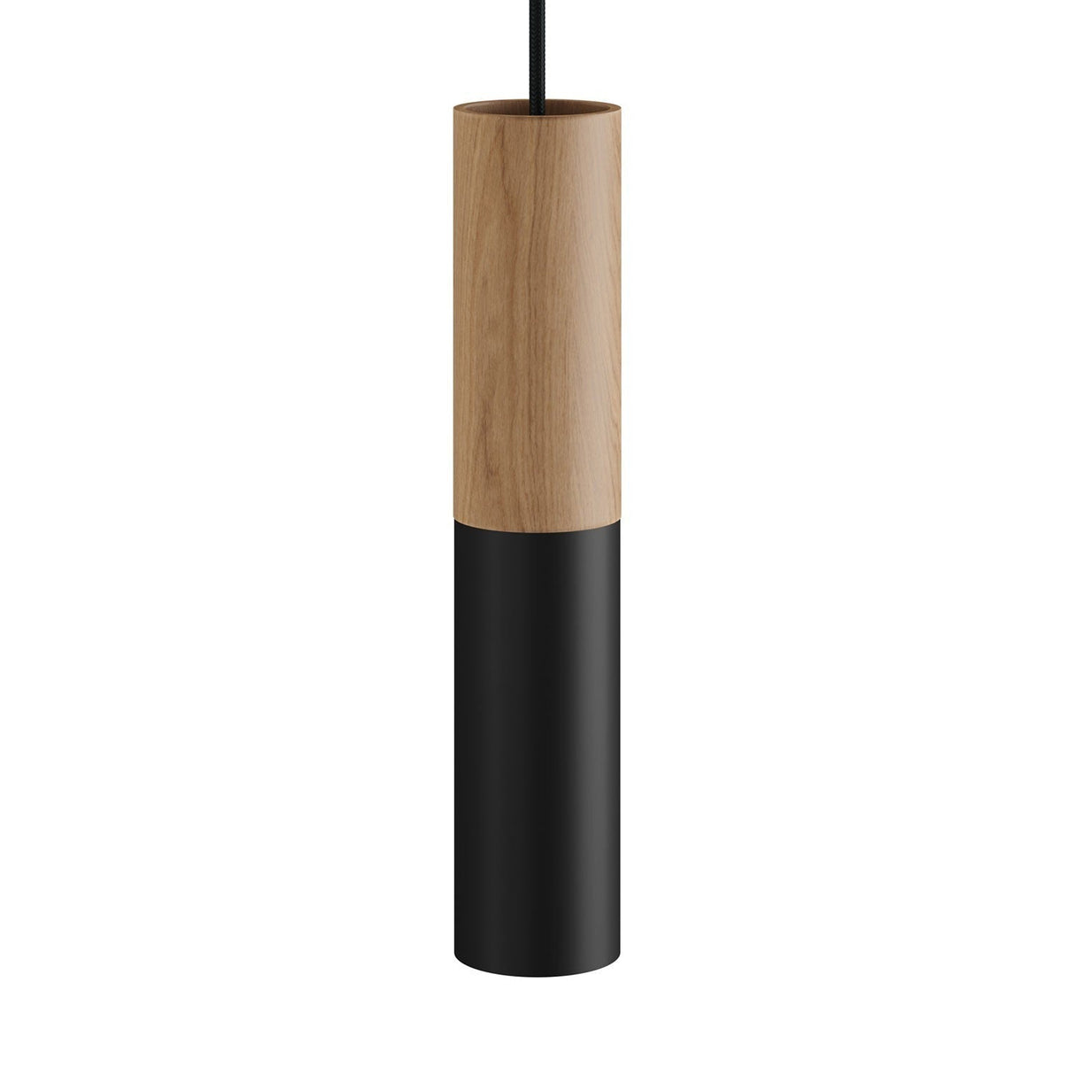 Creative Cables Tube Svart/Trä-Lampconcept.se