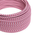 Tekstilkabel Pixel Fuksia