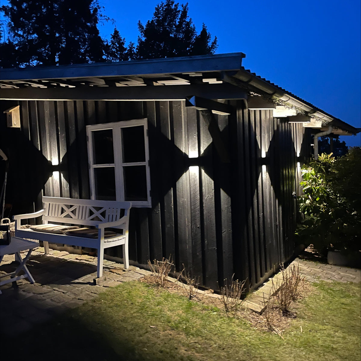 LED Vegglampe Utendørs IP54 6W
