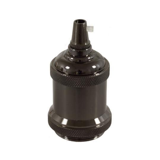 Vintage Lamphållare Svart-Lampconcept.se