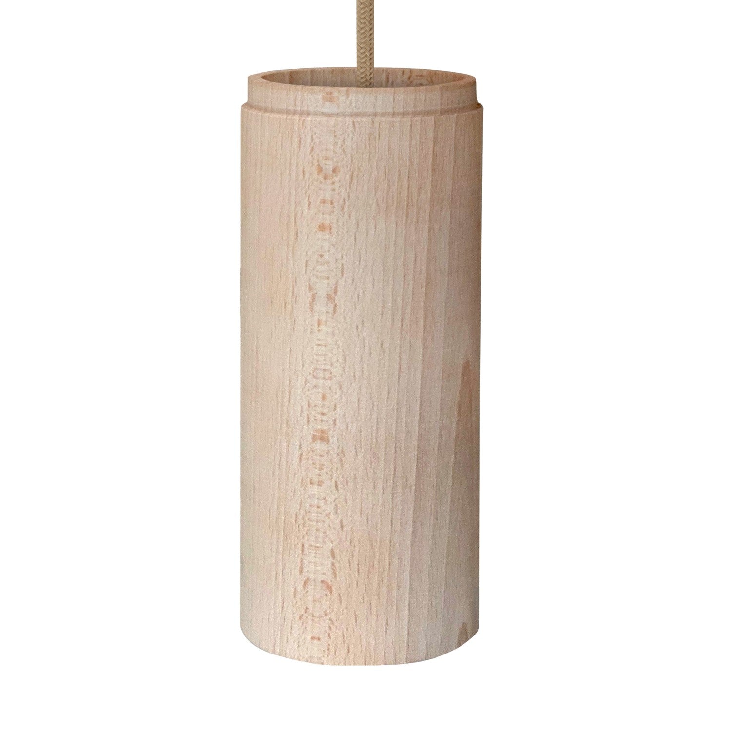 Big Tube Pendel H27 Wood