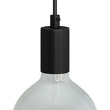 Cylinder Lamphållare Matt Svart-Lampconcept.se