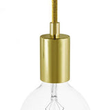 Cylinder Lamphållare Kit Klar Mässing-Lampconcept.se