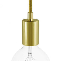 Cylinder Lamphållare Kit Klar Mässing-Lampconcept.se
